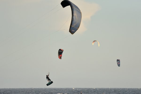 kite surfers on Tenerife